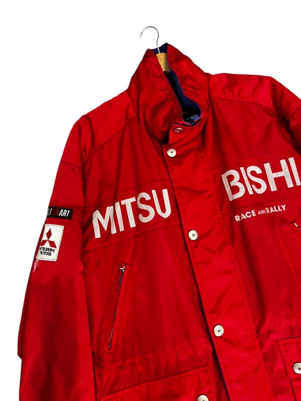 Vintage Vintage Mitsubishi Rally Art Long Jacket Size US XL / EU 56 / 4 - 2 Thumbnail