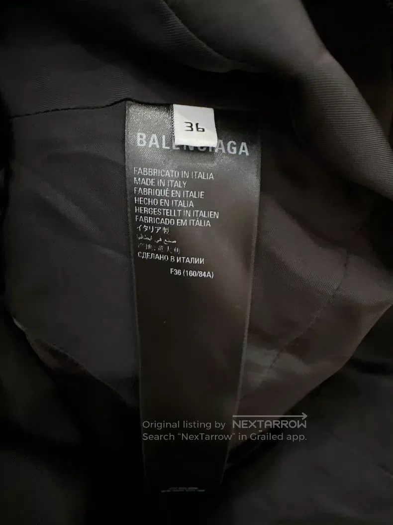 Balenciaga Balenciaga Black oversized blazer Size XS / US 0-2 / IT 36-38 - 6 Thumbnail