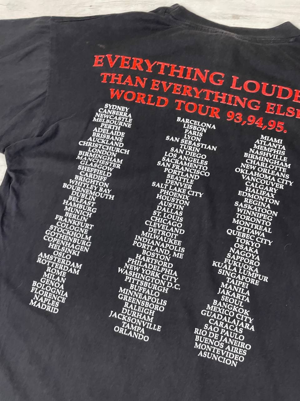 Band Tees Vintage 1994 Meat Loaf T Shirt - Tour Concert Band Tee Size US L / EU 52-54 / 3 - 14 Thumbnail