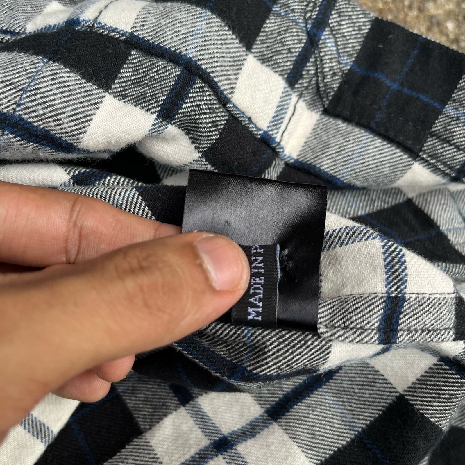 Haider Ackermann Haider Ackermann Plaid Flannel Shirt Jacket Size US L / EU 52-54 / 3 - 8 Thumbnail