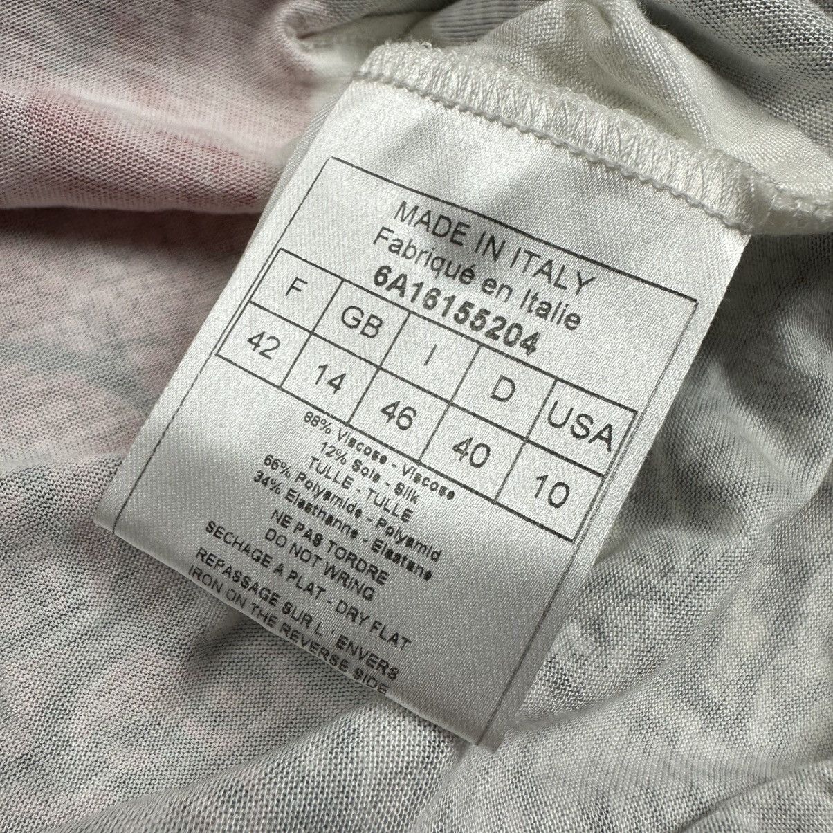 Dior SS06 Christian Dior By John Galliano Floral Mesh T-Shirt Size L / US 10 / IT 46 - 5 Thumbnail