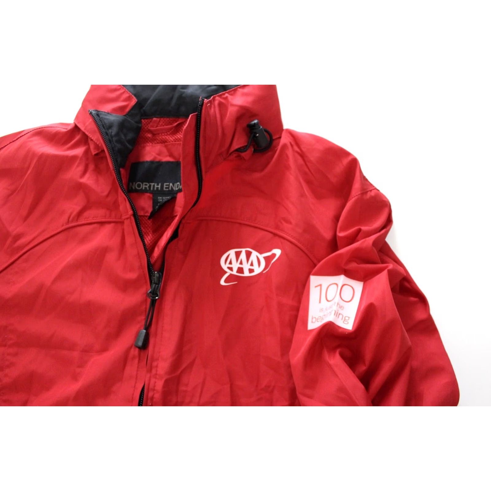 AAA WOMENS North End AAA Wind Jacket Coat Small S Woman’s Red Windbreaker Jacket Short S Size S / US 4 / IT 40 - 2 Thumbnail