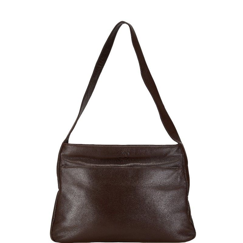 Loewe Loewe Loewe Leather Anagram Semi Shoulder Bag Leather Shoulder Bag in Very Good Condition Size ONE SIZE - 1 Thumbnail