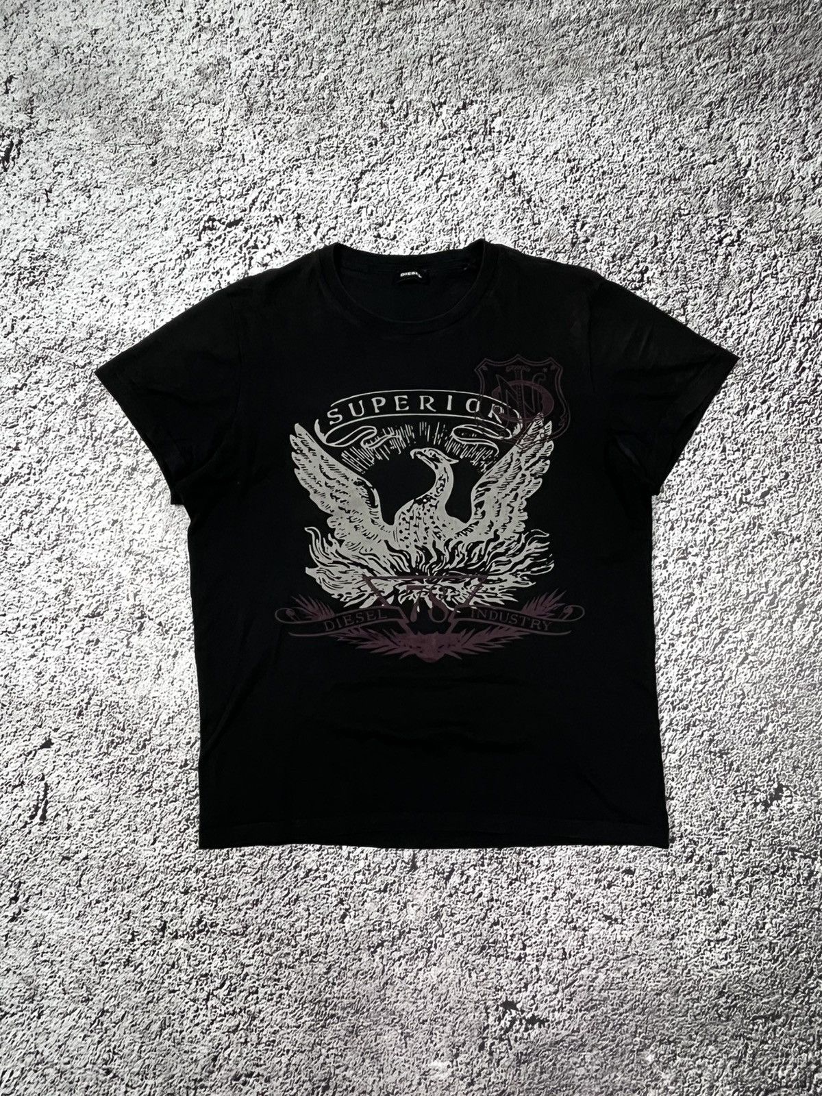 Diesel × Streetwear × Vintage Vintage Diesel T-Shirt Big Logo 