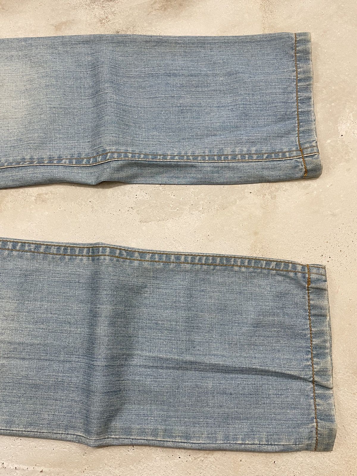 Hysteric Glamour Vintage Blue Moon Blue Girl Embroidery Clone Devgru Style Size 26" / US 2 / IT 38 - 8 Thumbnail