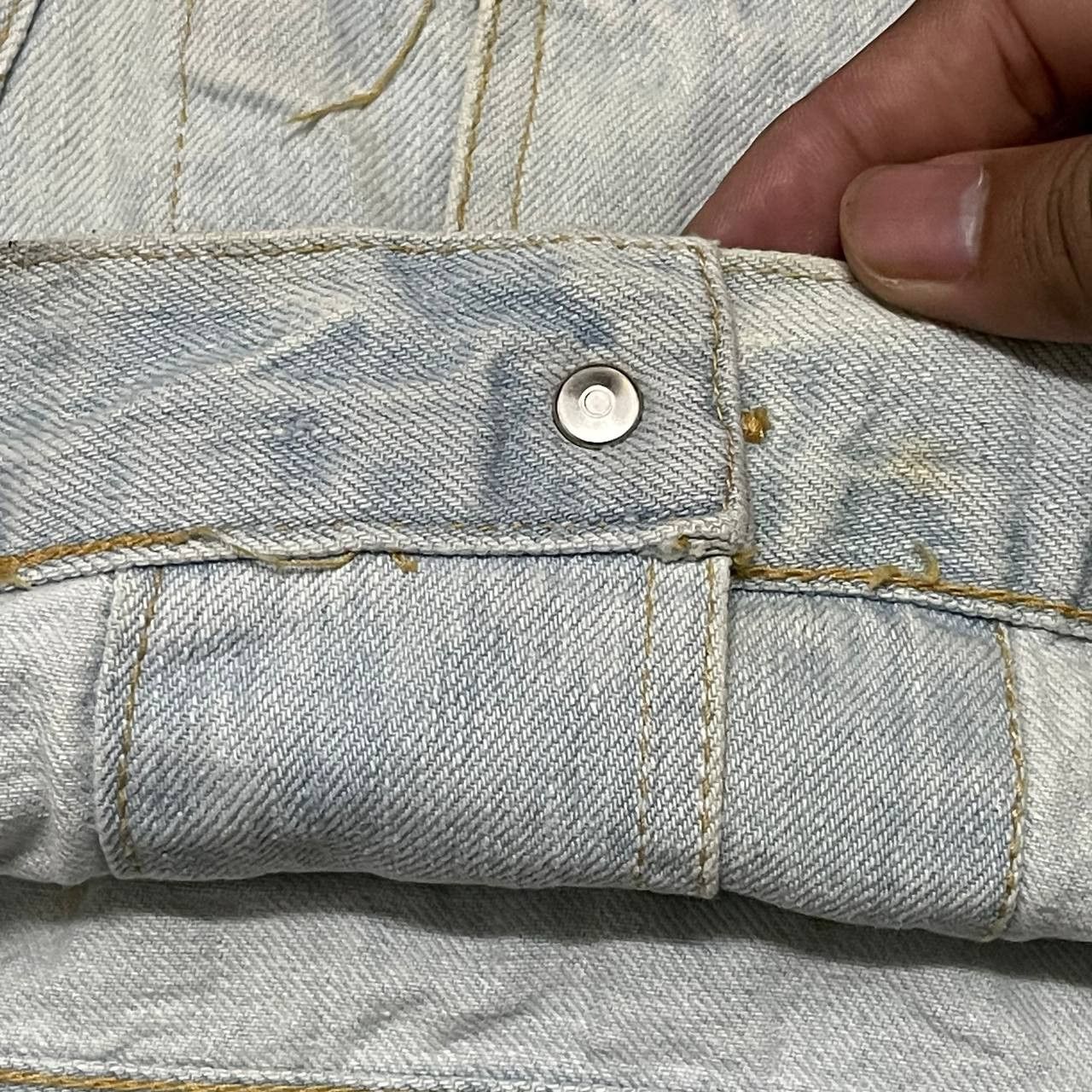 Vintage Something Ones Cropped Denim Jacket