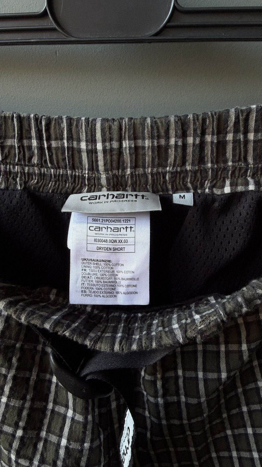 Carhartt Carhartt Dryden Check Shorts Size M Size US 35 - 5 Thumbnail