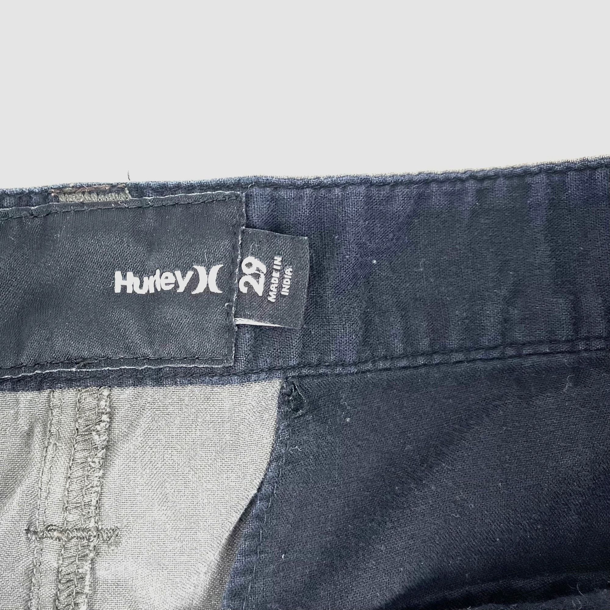 Hurley Hurley Mens' 21" Chino Walking Shorts Sz. 29 Gray Size US 29 - 3 Thumbnail
