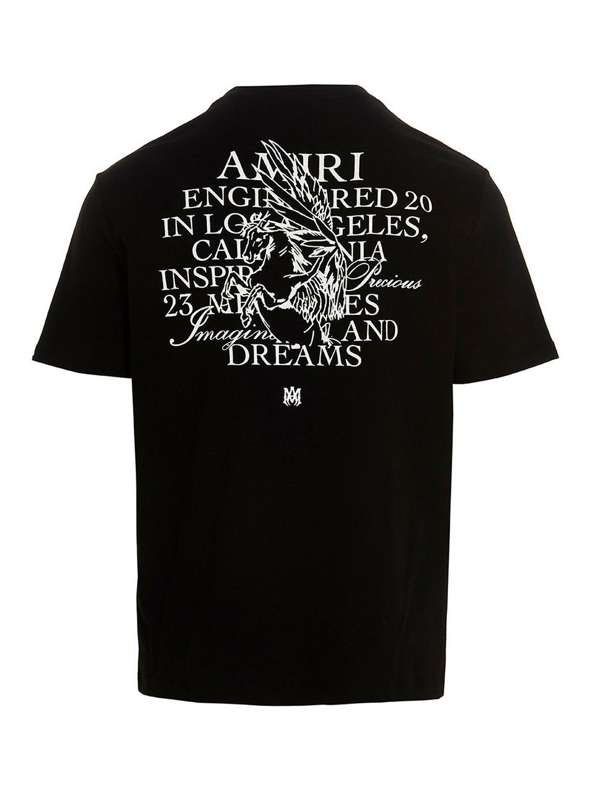 Amiri o1gr1nt1024 Precious Memories Short Sleeve T-Shirt in Black Size US S / EU 44-46 / 1 - 3 Thumbnail