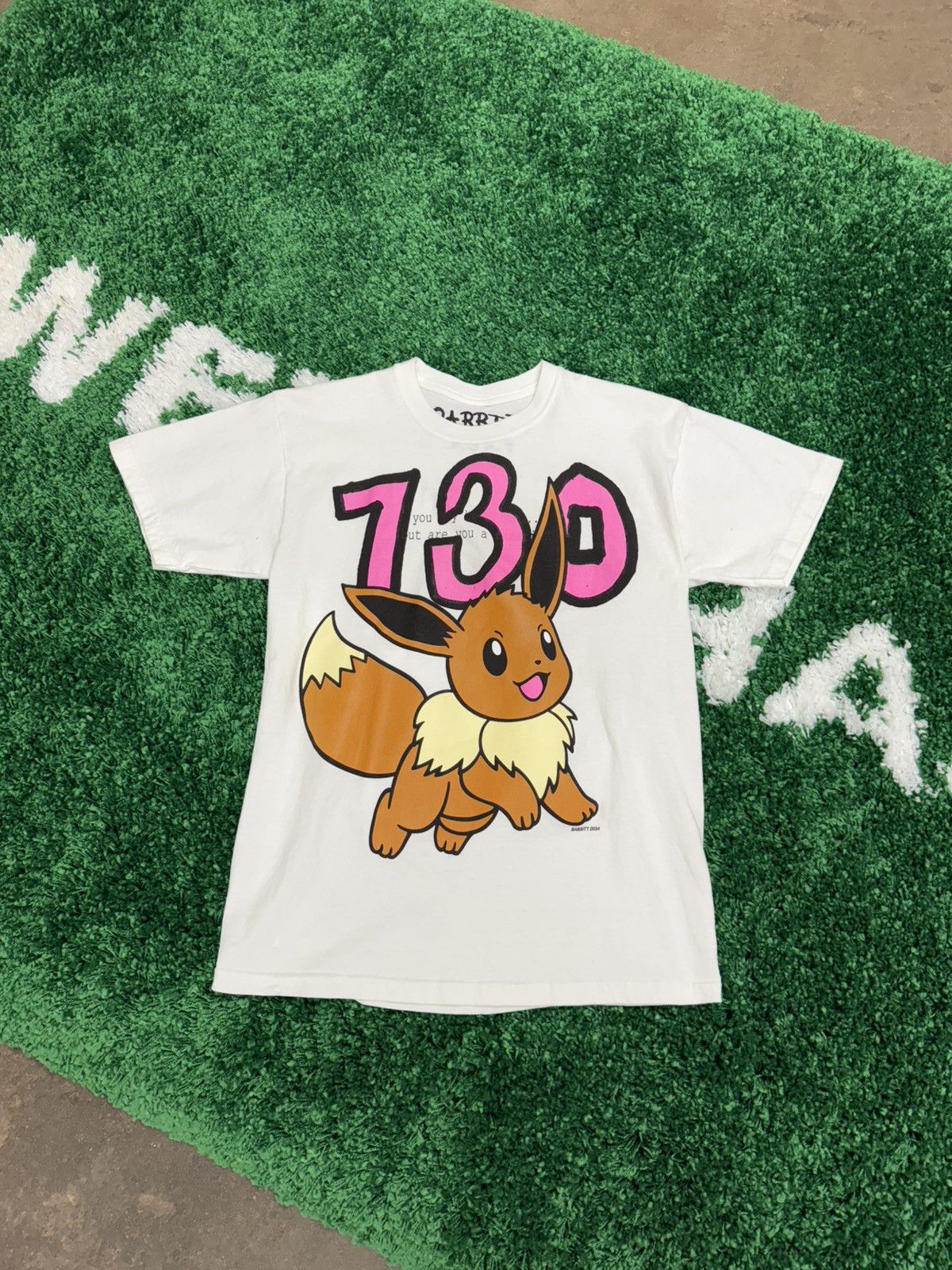 Asspizza Asspizza 730 Pokemon Eve Tee Sz. Small Size US S / EU 44-46 / 1 - 1 Thumbnail