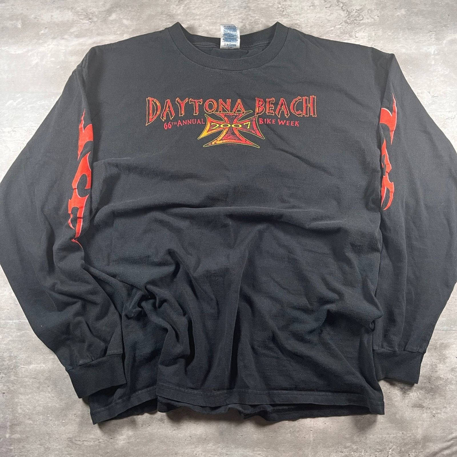 Harley Davidson Biker long sleeve Size US XL / EU 56 / 4 - 1 Thumbnail
