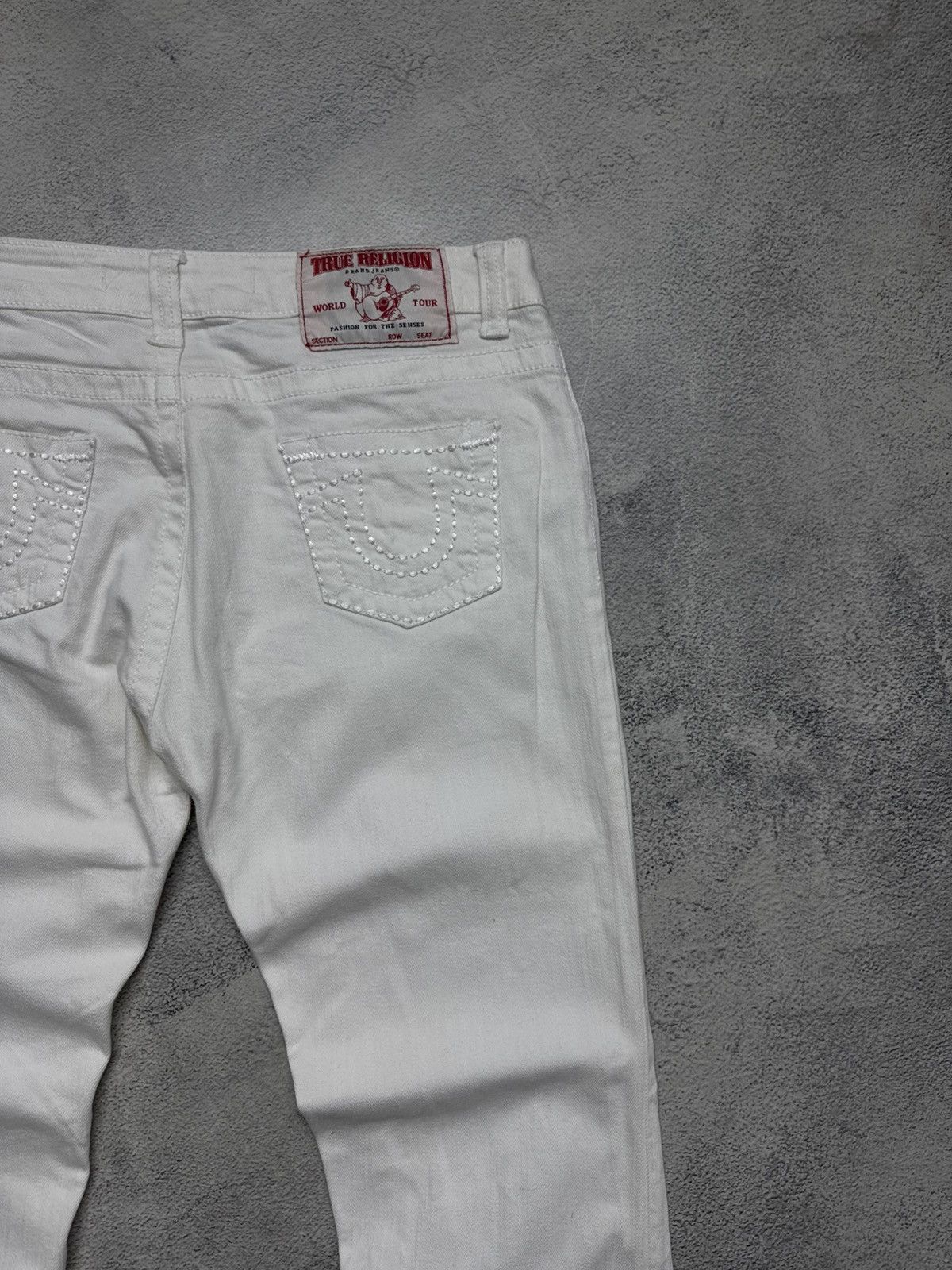 True Religion Vintage Y2k True Religion 🤍 USA Denim Jeans 90’s Size 34" / US 12 / IT 48 - 1 Thumbnail