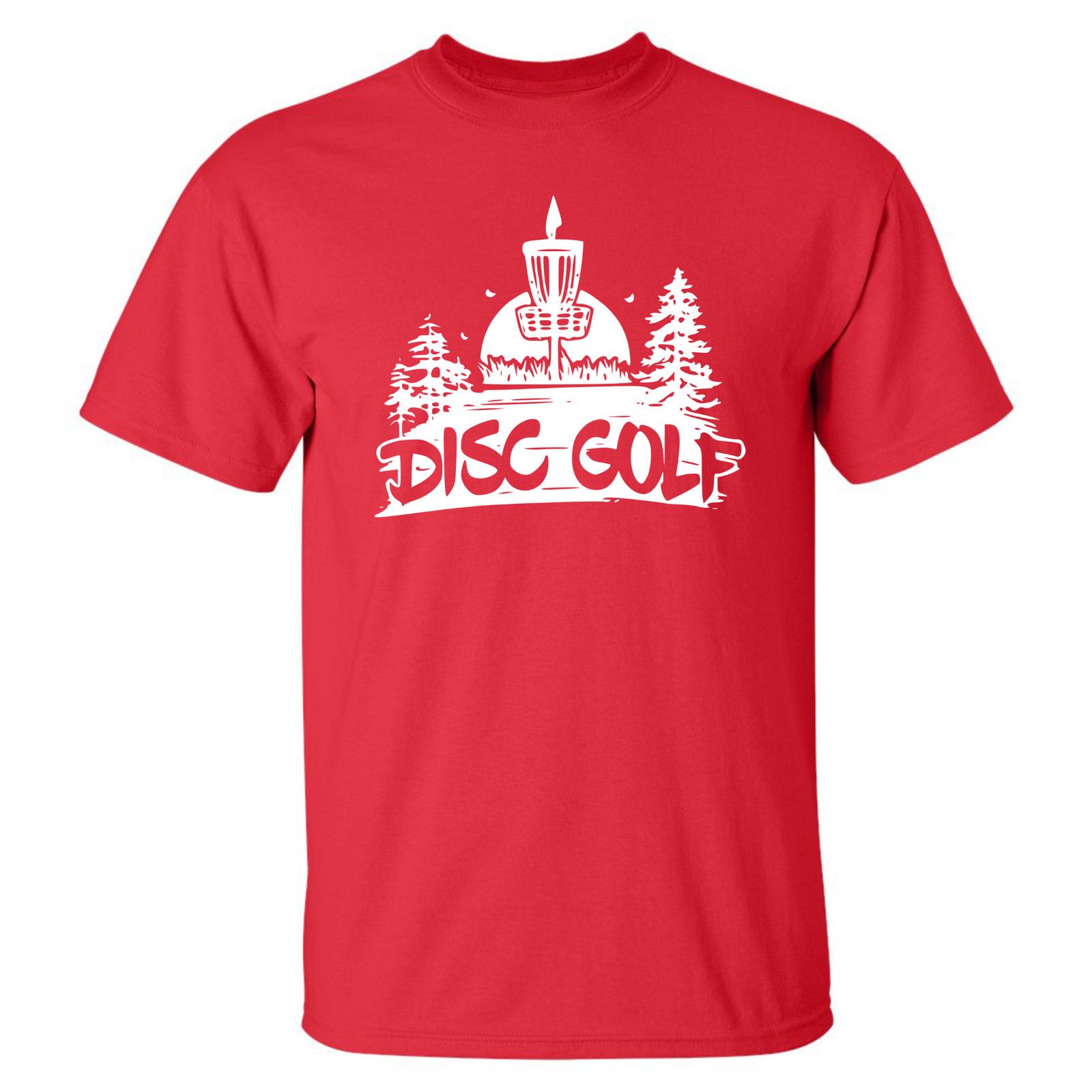 Gildan Disc Golf T Shirt DISCGOLF SUNSET Discgolfer Shirt Size US XL / EU 56 / 4 - 16 Thumbnail