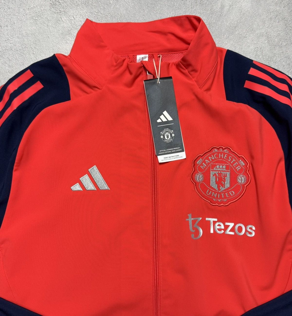 Adidas Manchester United 2024 2025 Football Track Jacket Adidas Size US S / EU 44-46 / 1 - 5 Thumbnail