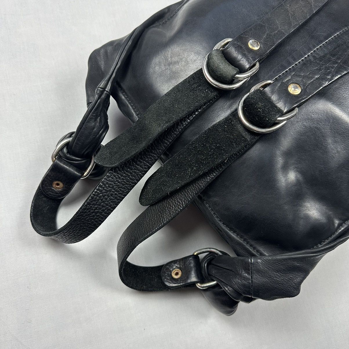 Guidi GUIDI Soft Horse Leather Backpack / Crossbody Bag Avantgarde Size ONE SIZE - 4 Thumbnail