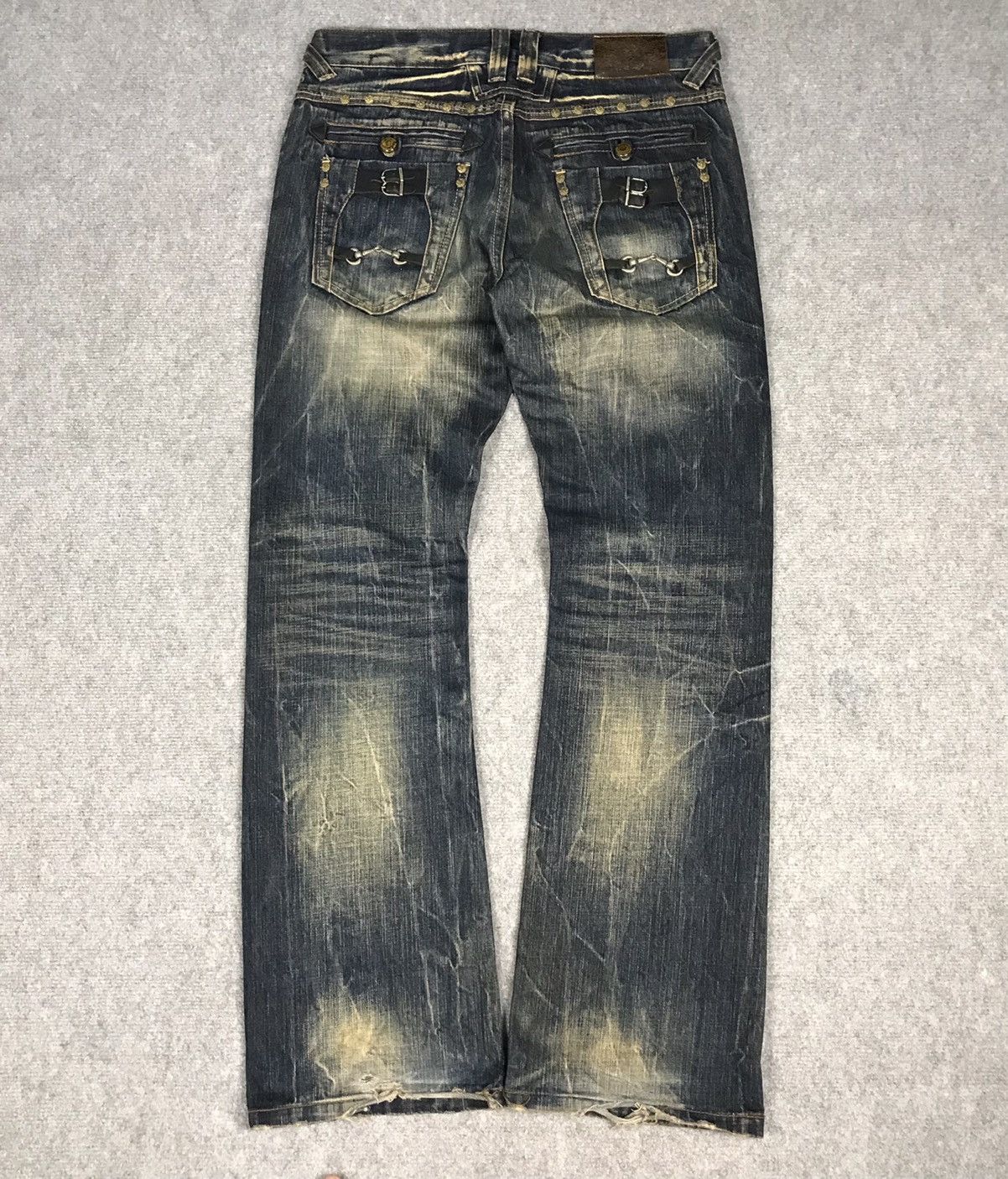 Hysteric Glamour × Japanese Brand × Vintage FALRE DENIM RED PERPER DENIM RUSTY BOOT CUT PANTS Size US 32 / EU 48 - 11 Thumbnail