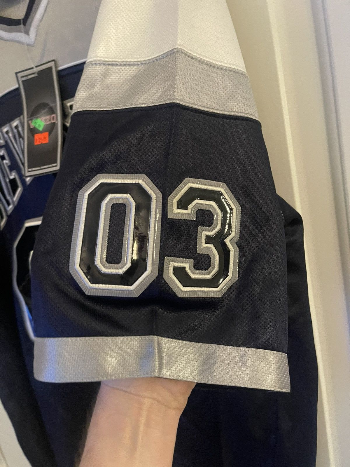 Other VTG Veezo Shirt Men's L New York 03 All Star League Jersey Size US L / EU 52-54 / 3 - 7 Thumbnail