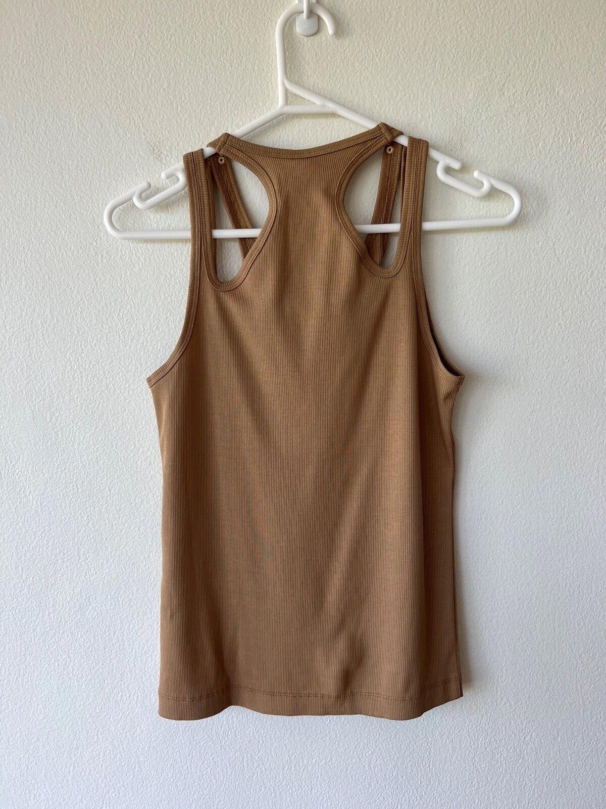 Dion Lee New dion lee teardrop top rib tank singlet small timber tan Size S / US 4 / IT 40 - 3 Thumbnail