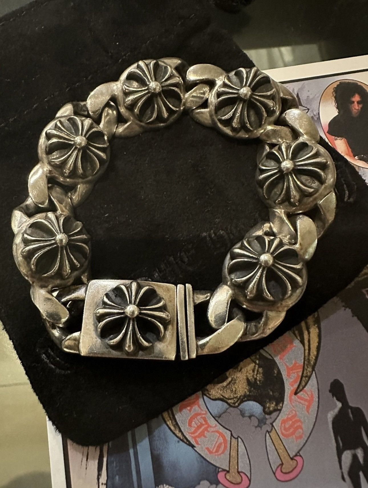 明日までの出品CHROME HEARTS CROSS LINK 6LINK 【公式通販】