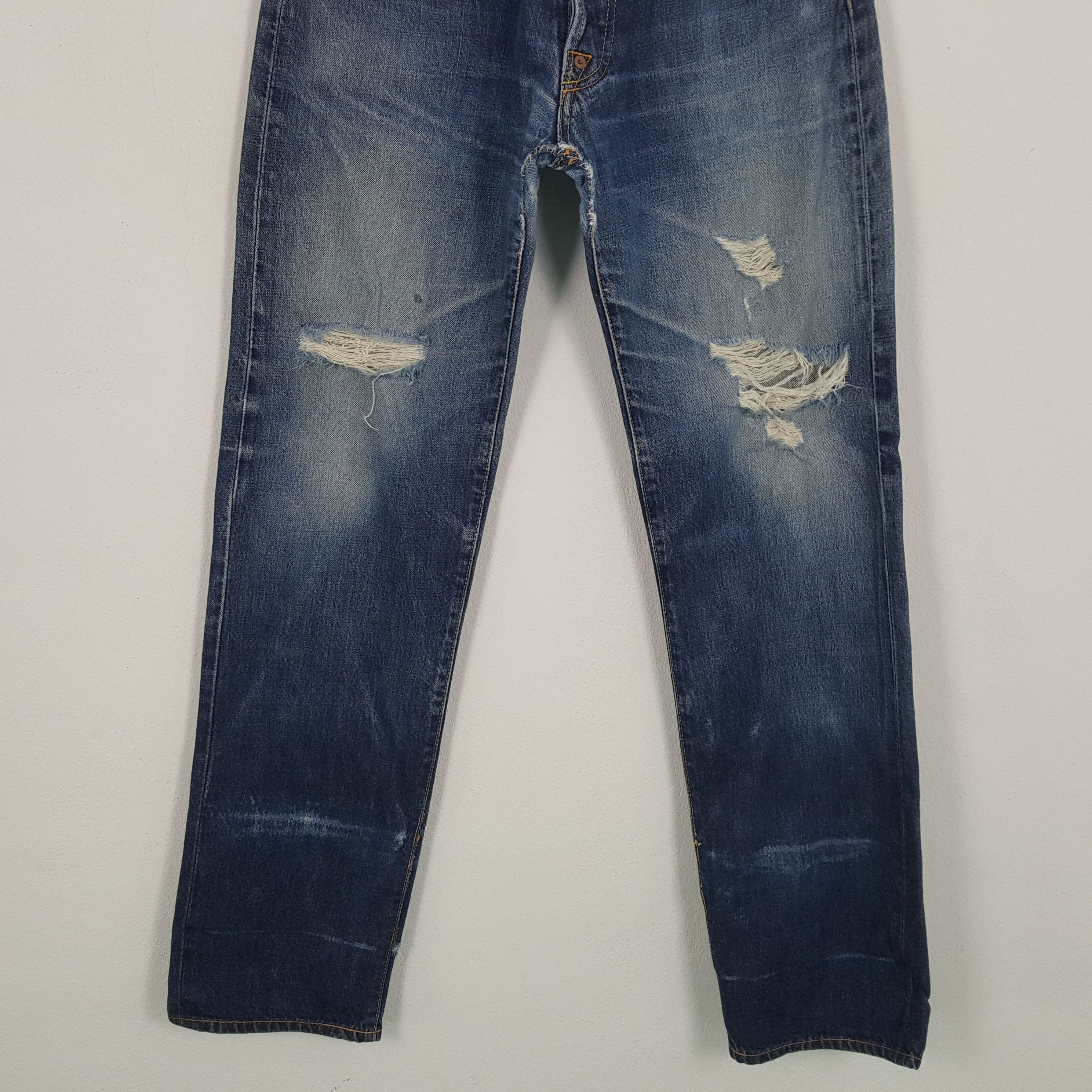 Evisu × Japanese Brand × Vintage EVIS Japanese Brand Streetwear Custom Daicock Jeans Size US 28 / EU 44 - 6 Thumbnail