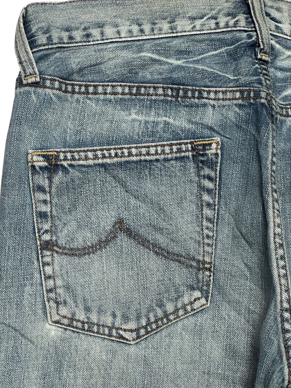 Japanese Brand Bobson Special Edition Flare Jeans – Light Blue Wash & Faded Size US 32 / EU 48 - 8 Thumbnail