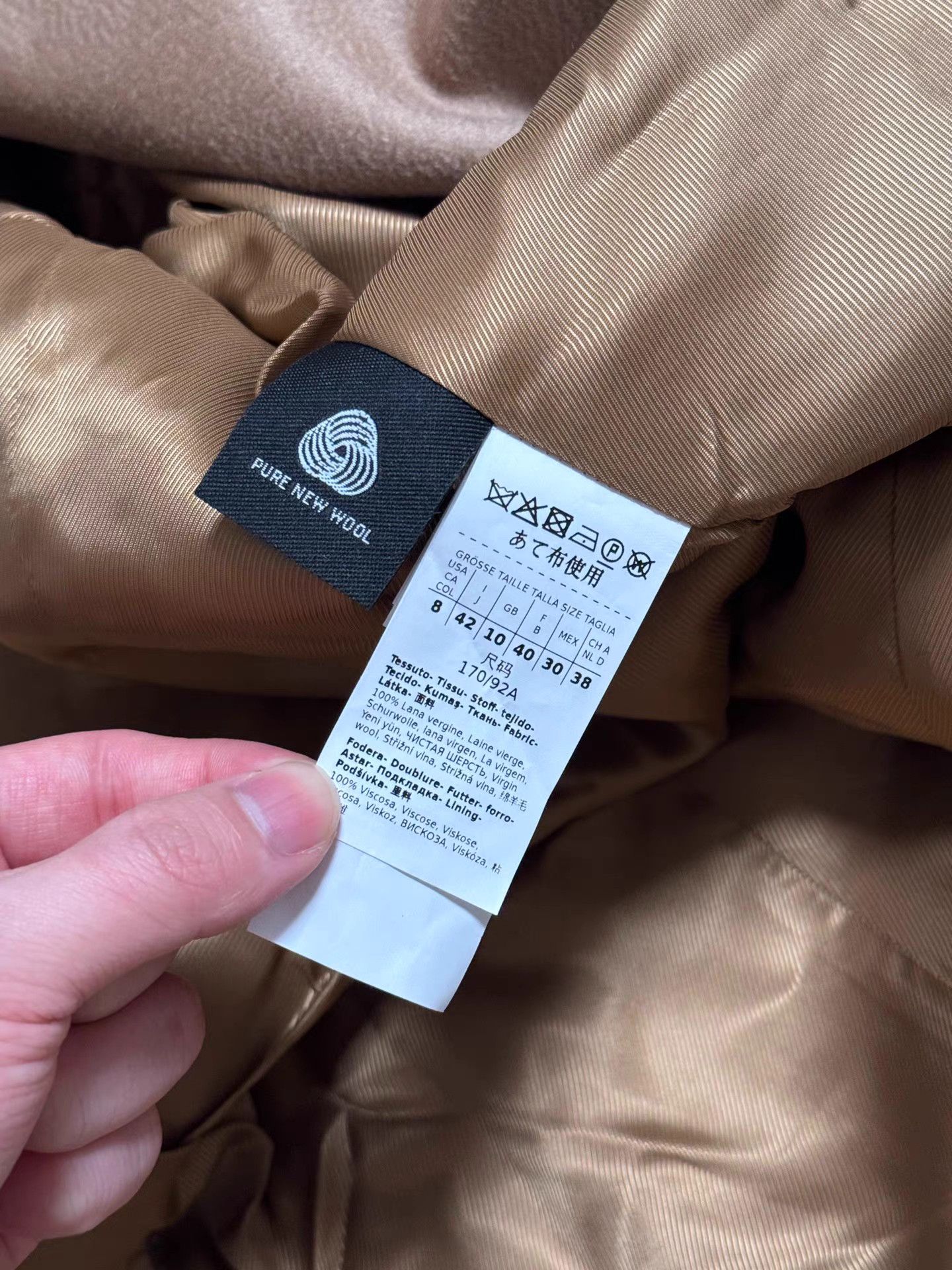 Weekend Max Mara WEEKEND MaxMara Double-Breasted Wool Coat K6 Size M / US 6-8 / IT 42-44 - 4 Thumbnail