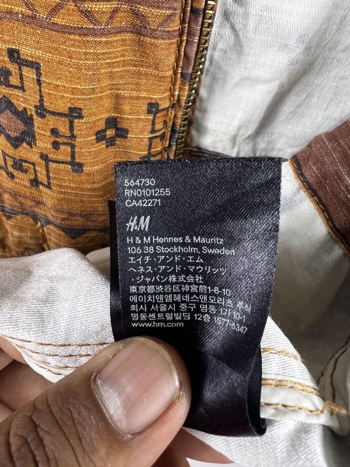 H&M 🔥 H&M aztec design heavy Jacket Size M / US 6-8 / IT 42-44 - 15 Thumbnail