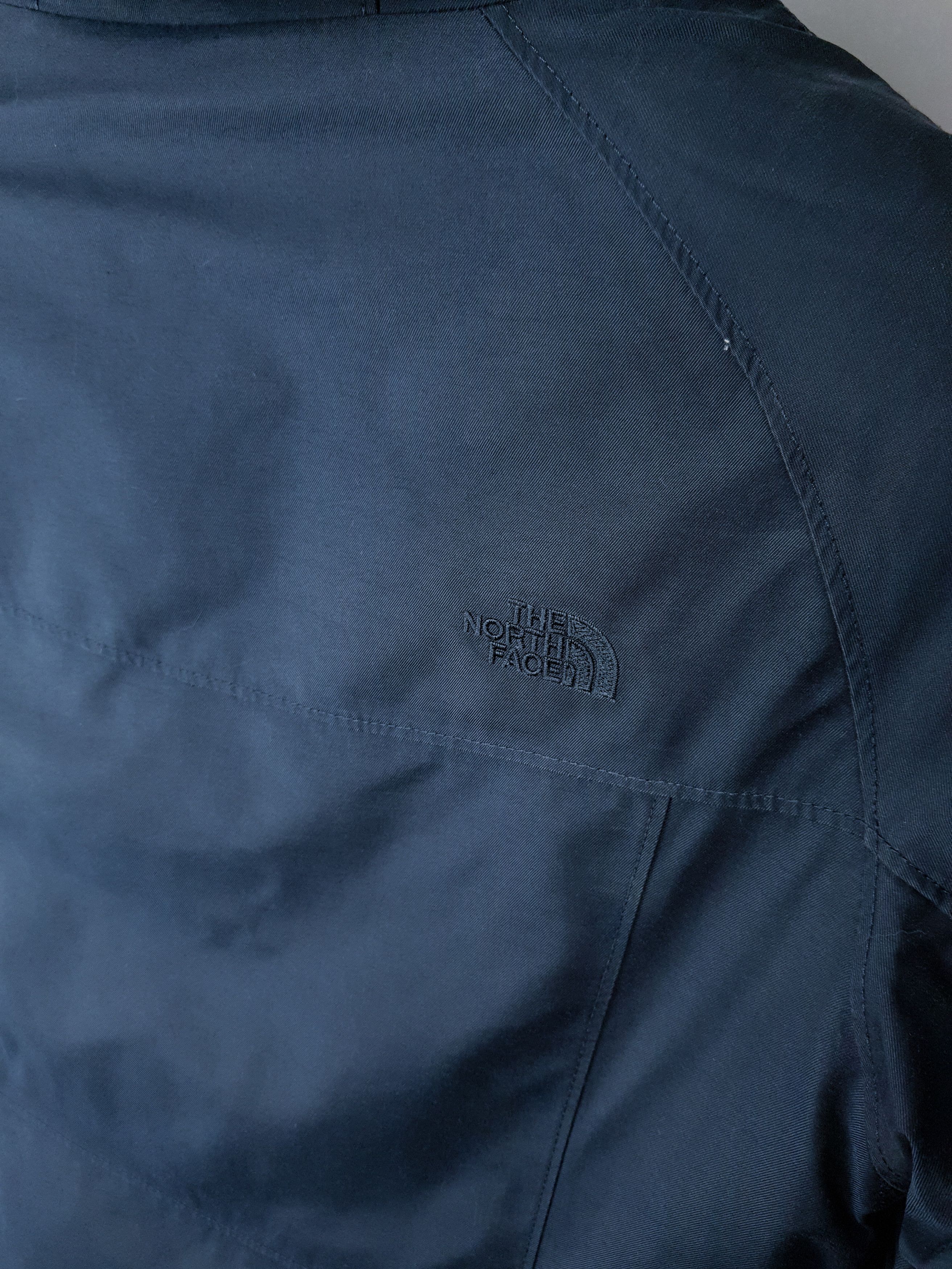Goretex × The North Face TNF HyVent Blue Puffer Full Zip Hooded Puffer Jacket Coat Size S / US 4 / IT 40 - 14 Thumbnail