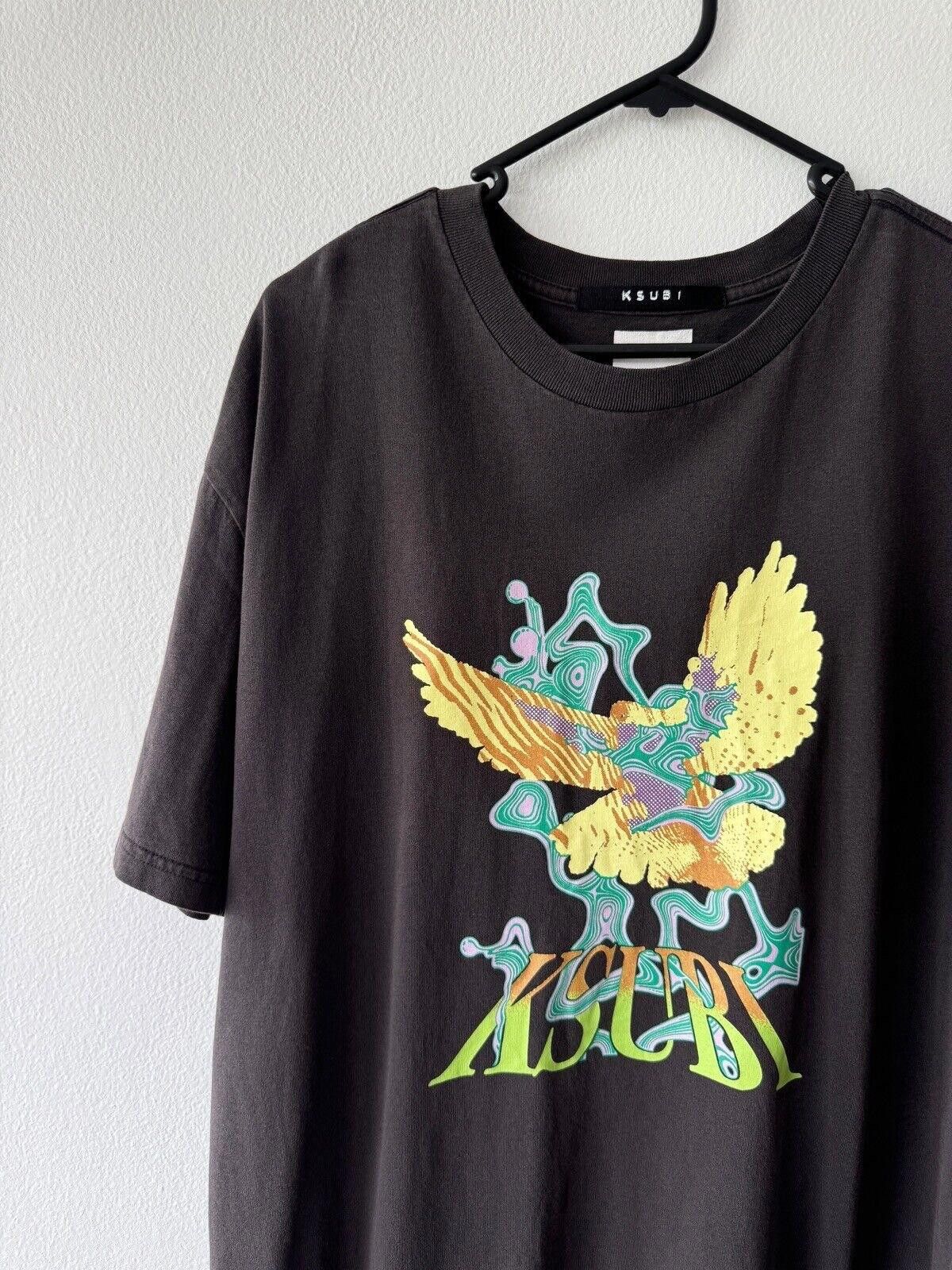 Ksubi new ksubi tee t shirt top mens medium m grey flight biggie Size US M / EU 48-50 / 2 - 2 Thumbnail