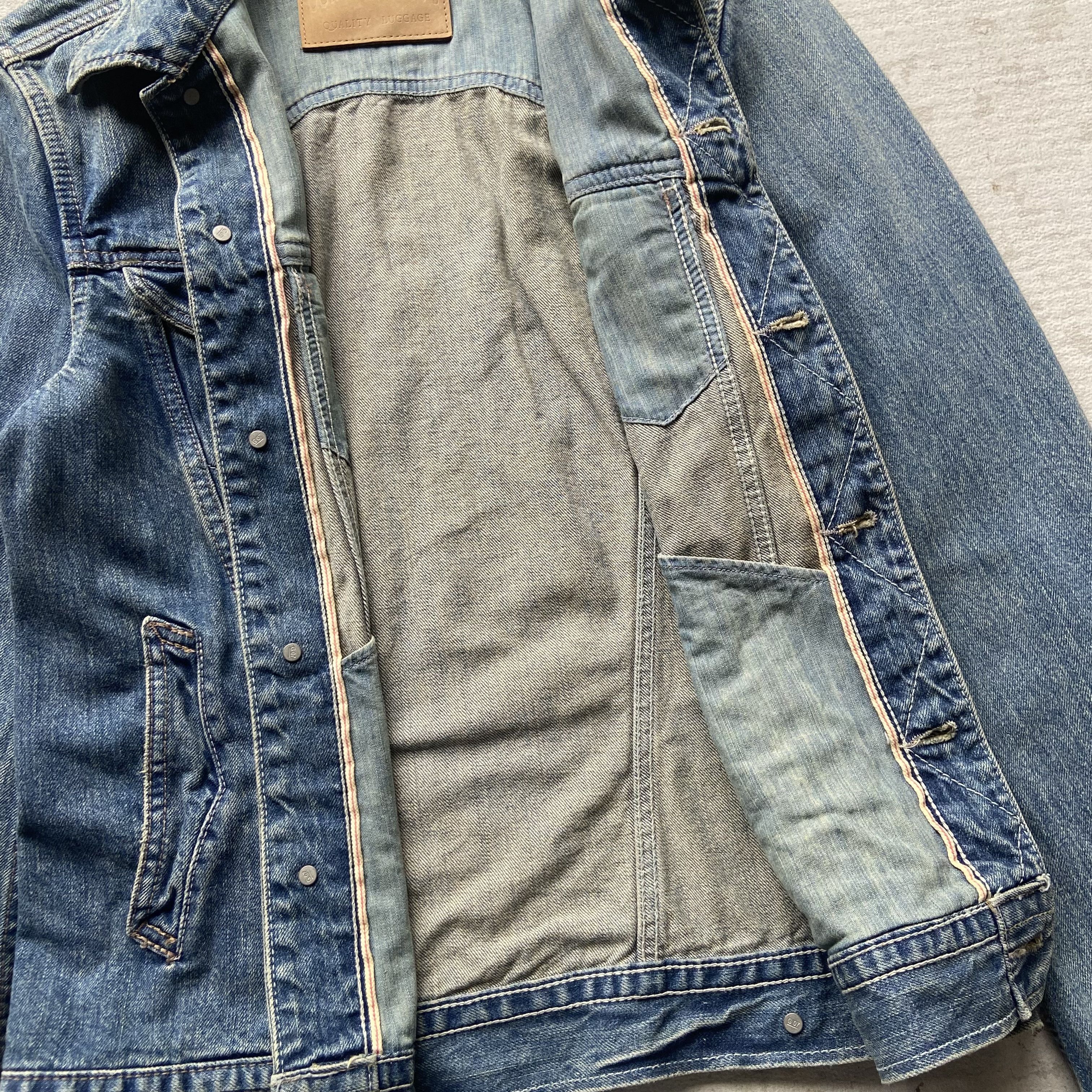 GOA GOA Selvedge Trucker Denim Jacket Size US S / EU 44-46 / 1 - 6 Thumbnail