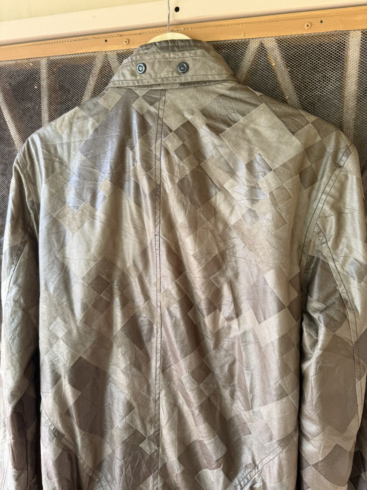 14th Addiction Alien Biker Jacket Geometric Pattern Multizipper Size US L / EU 52-54 / 3 - 3 Thumbnail