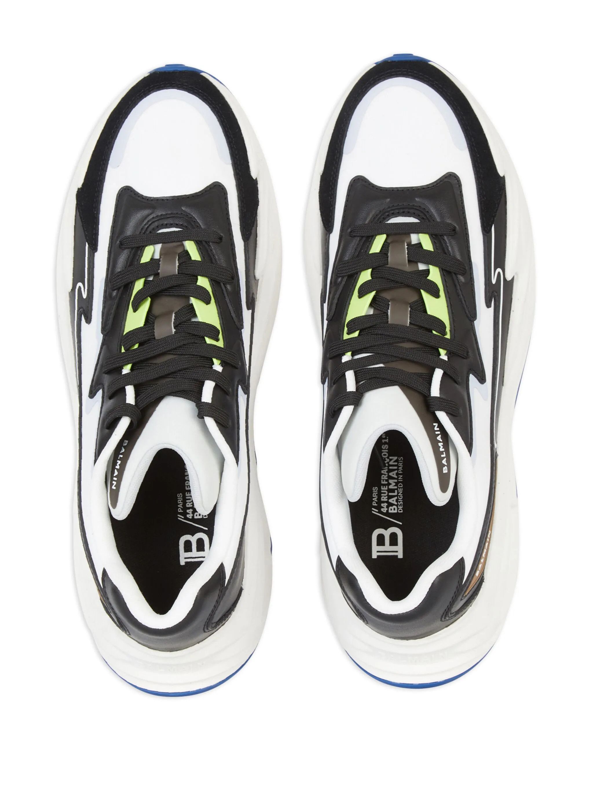 Balmain o1s1wg110325 Low-Top Sneakers in Multicolor Size US 8 / EU 41 - 4 Thumbnail