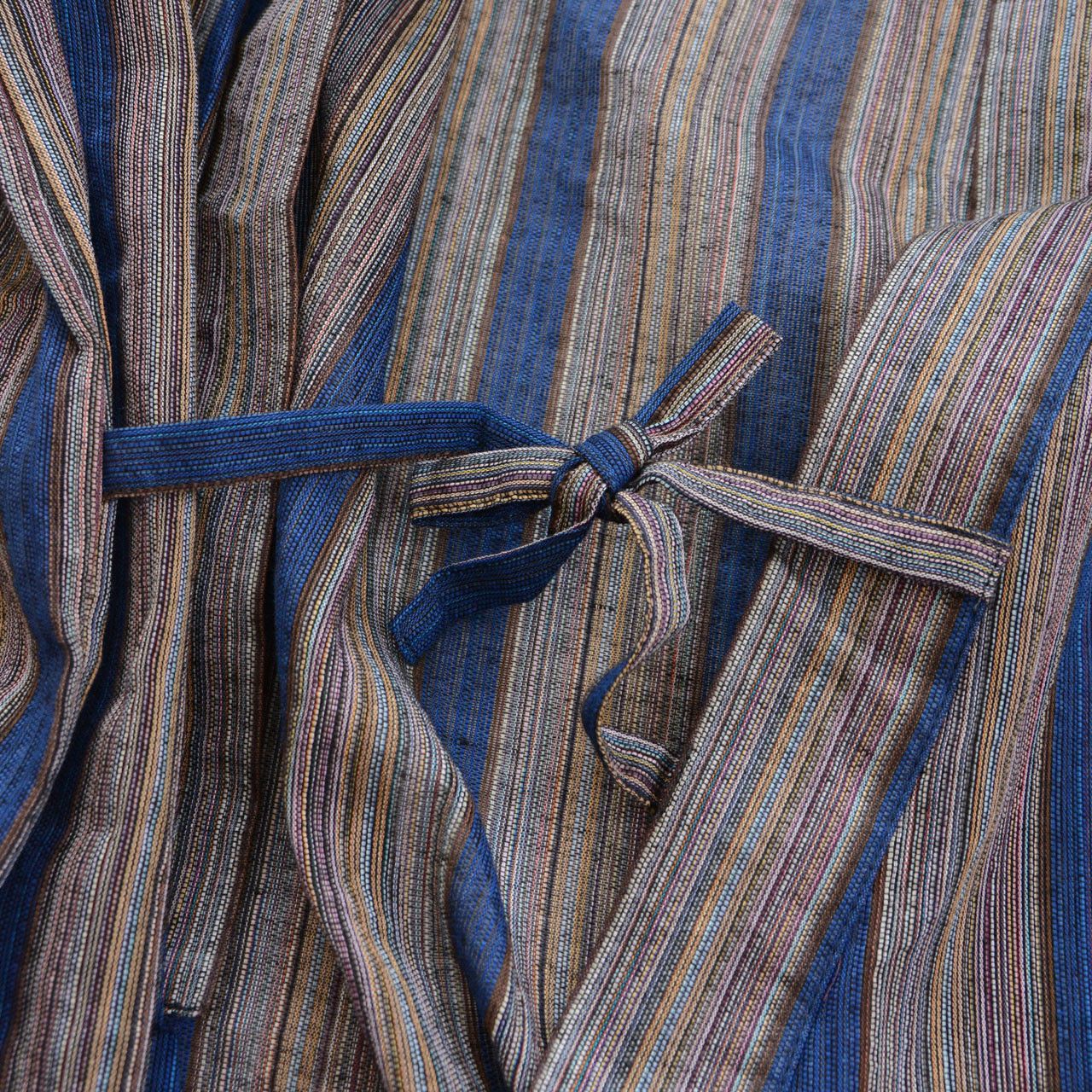 Other Jinbei Kimono Jacket Stripe Lightweight Cotton Summerwear Size US M / EU 48-50 / 2 - 8 Thumbnail