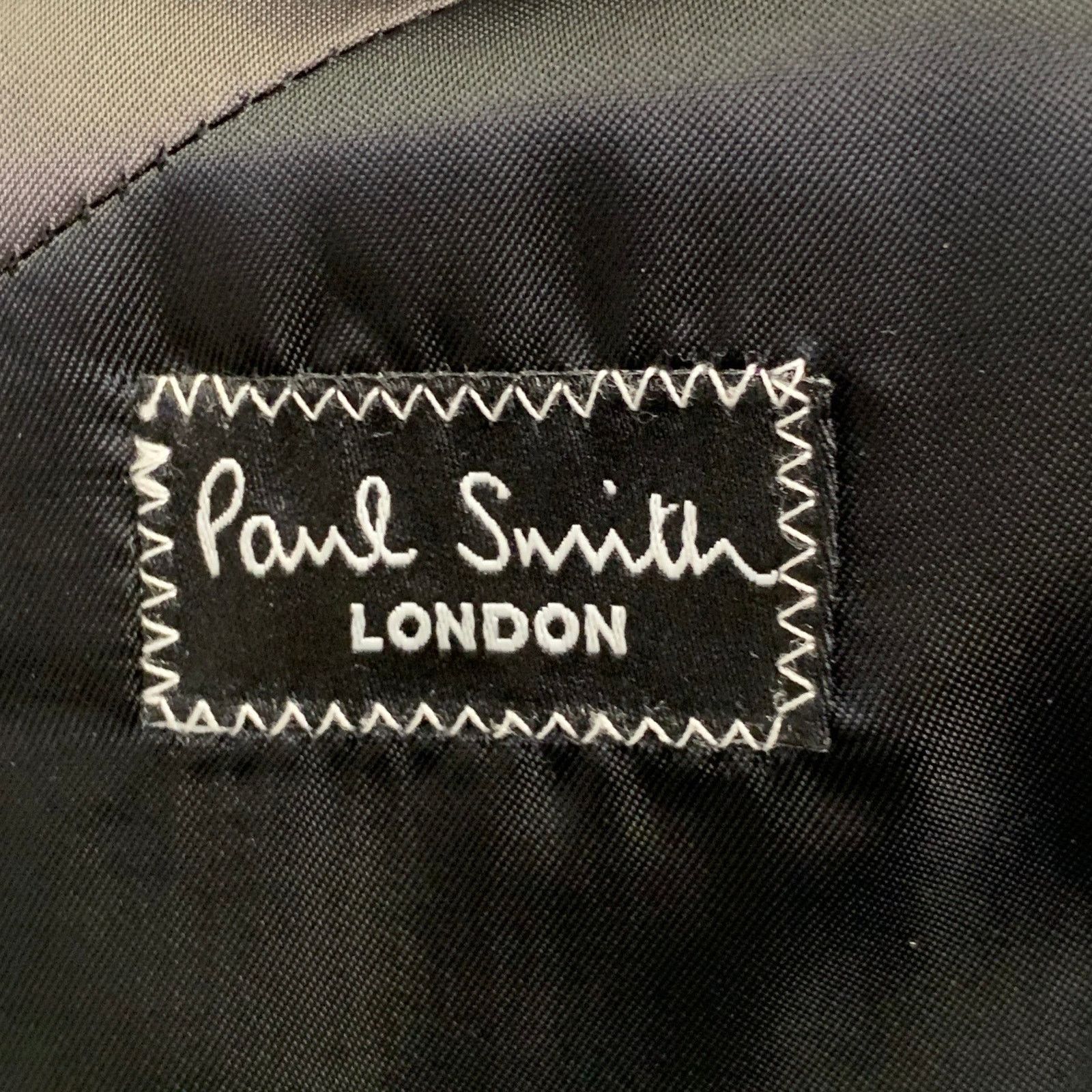 Paul Smith The Byard Black Velvet Viscose Blend Notch Lapel Sport Coat Size 38R - 6 Thumbnail