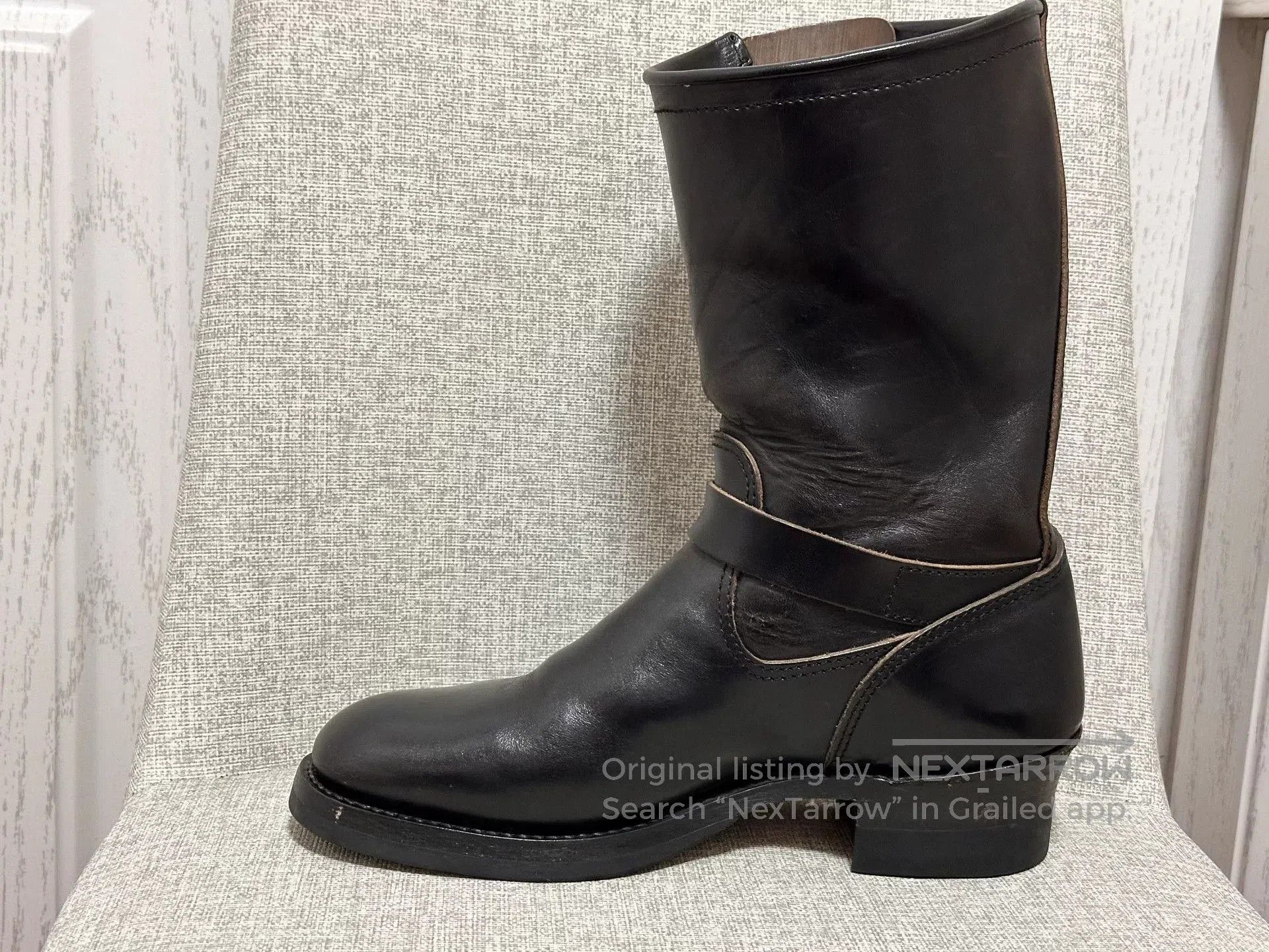 ATTRACTIONS ATTRACTIONS 444 Engineer Boots. Size US 7.5 / EU 40-41 - 4 Thumbnail
