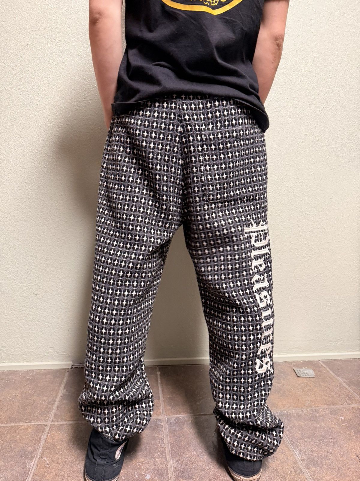 Pleasures Pleasures Plaid Sweatpants Size US 32 / EU 48 - 3 Thumbnail