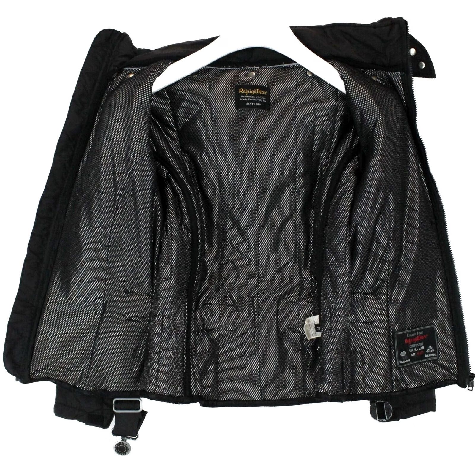 Refrigiwear REFRIGIWEAR Winter Brake Jacket Women's MEDIUM Rain Proof Hooded Belted Jacket Size M / US 6-8 / IT 42-44 - 4 Thumbnail