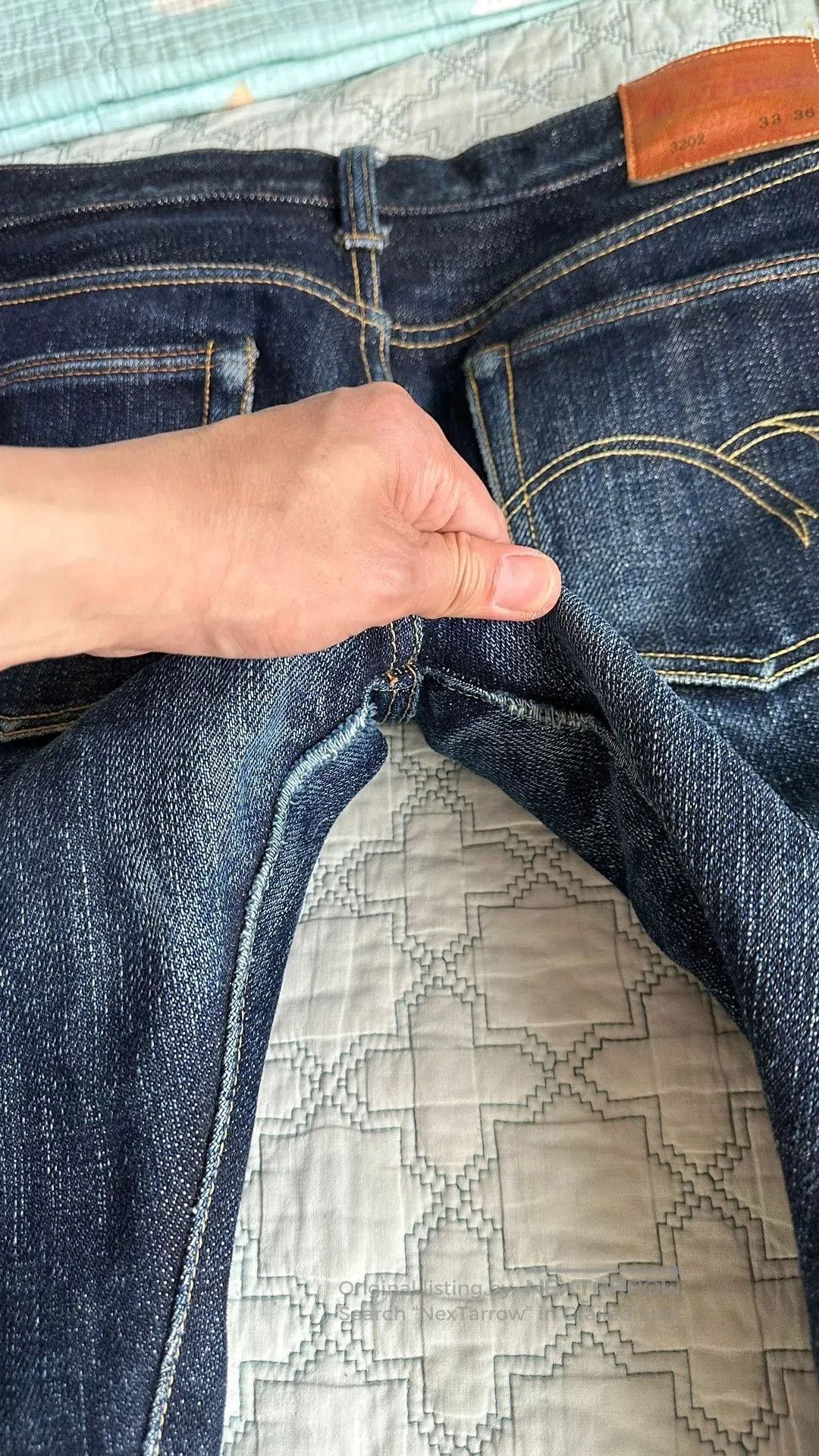 The Flat Head The Flat Head 3202 25oz Jeans. Size US 33 - 6 Thumbnail