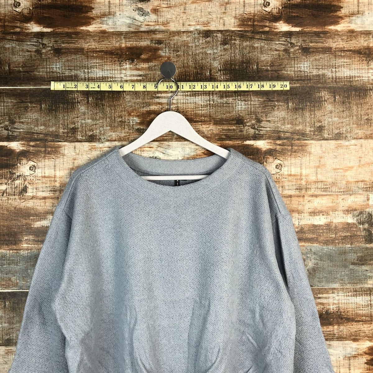 Homespun Knitwear HK Works London Blue Knitwear #A1673 Size XL / US 12-14 / IT 48-50 - 2 Thumbnail