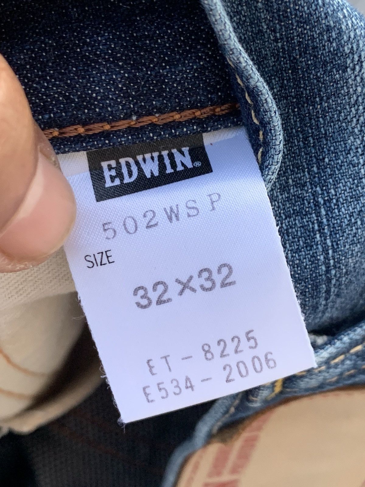 Edwin Faded Edwin 502 wind stopper. Size US 33 - 6 Thumbnail