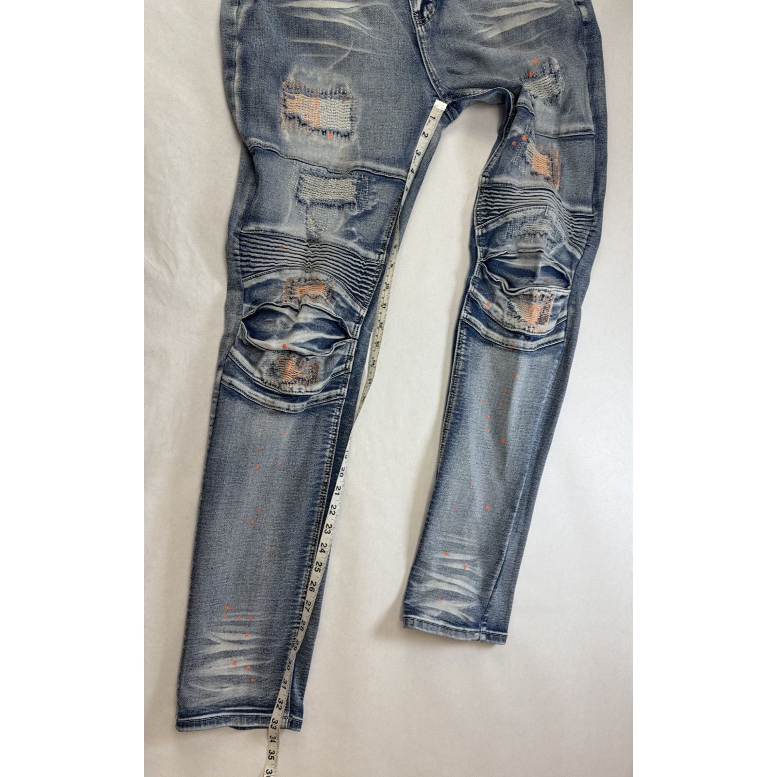 Other Switch Remarkable Stacked Jeans Streetwear Slim Taper 40*34 Size US 40 / EU 56 - 5 Thumbnail