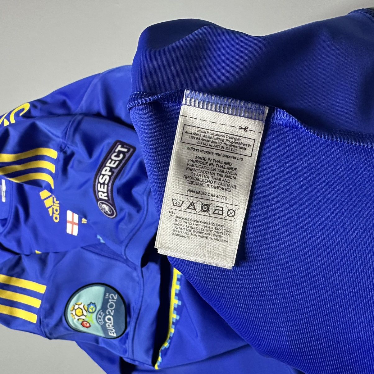Adidas UKRAINE ADIDAS TECHFIT 2012 EURO SOCCER JERSEY #7 SHEVCHENKO Size US L / EU 52-54 / 3 - 17 Thumbnail