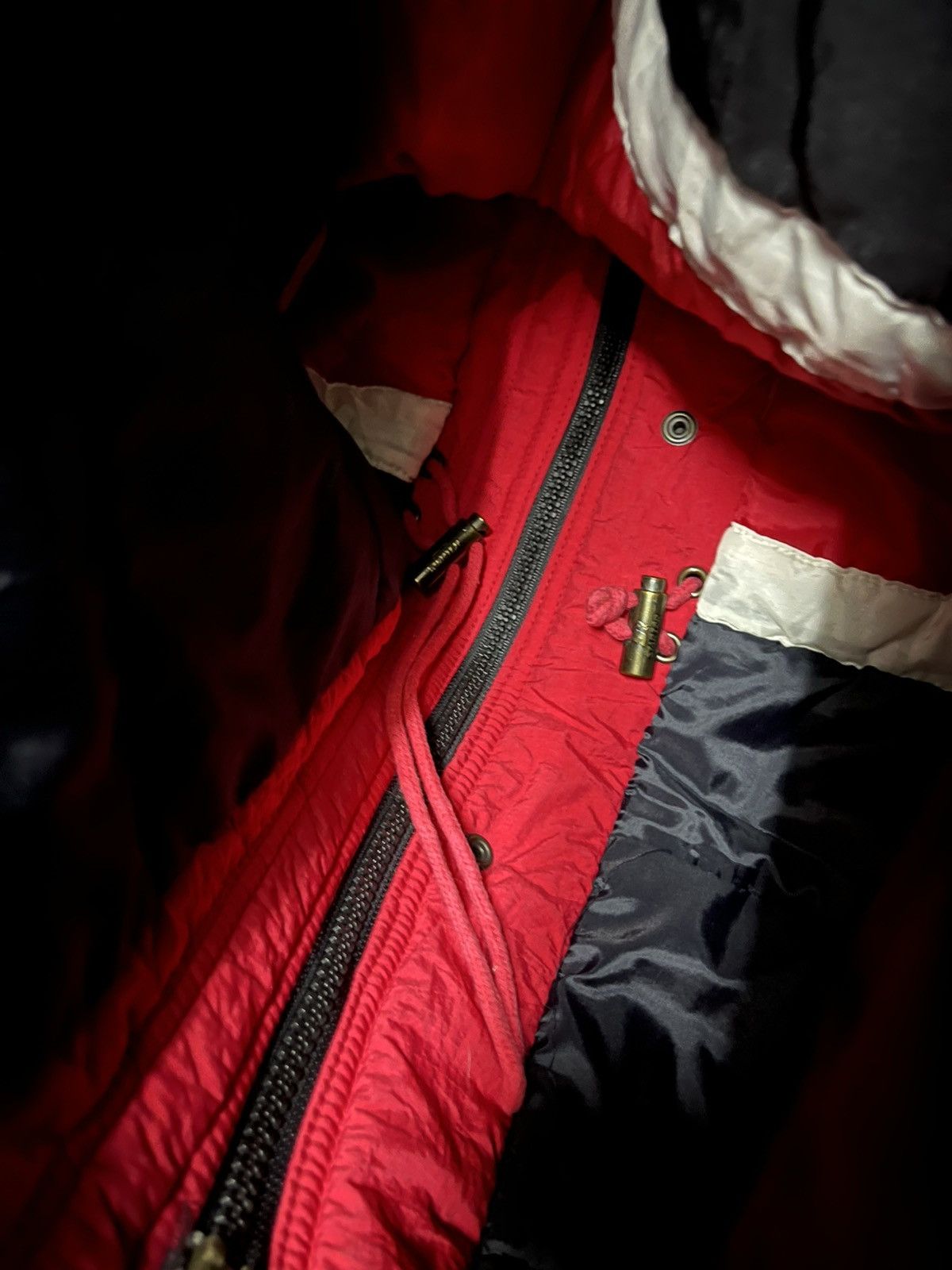 NBA × Starter Vintage 90s Starter Chicago Bulls Raincoat Parkas Jacket NBA Size US L / EU 52-54 / 3 - 11 Thumbnail
