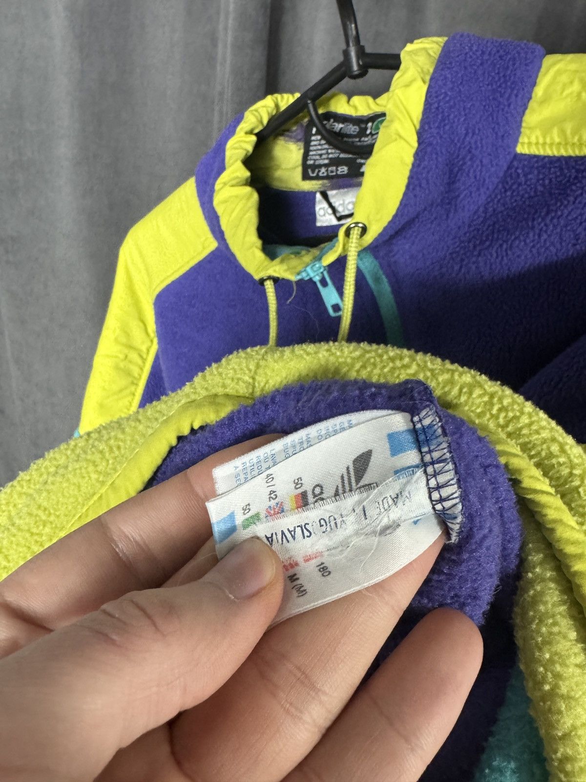 Adidas × Polartec × Vintage Vintage Adidas polarlite Trekking fleece Size US M / EU 48-50 / 2 - 9 Thumbnail