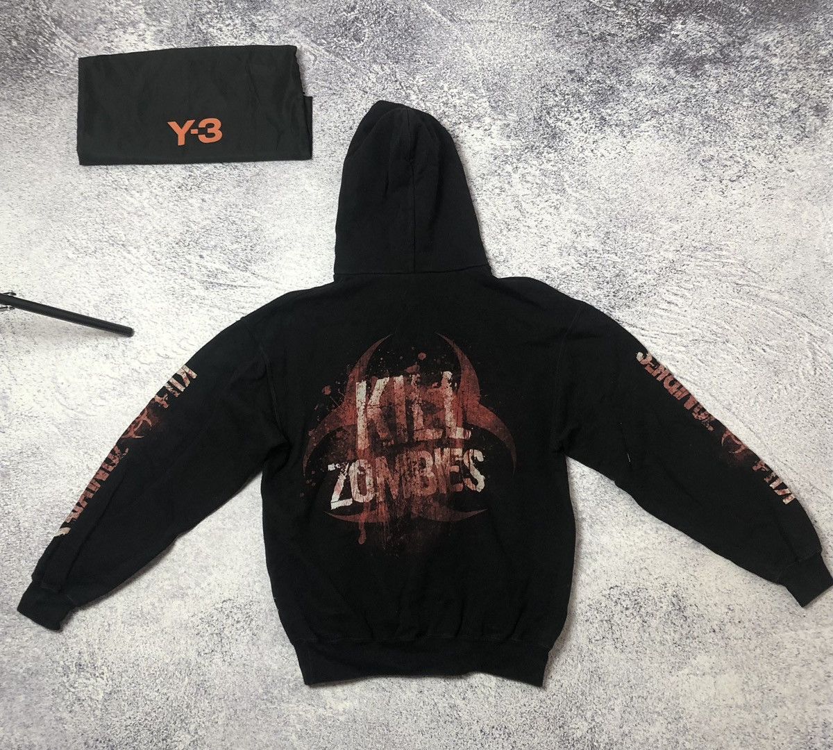 Vintage Vintage men’s merch hoodie Kill Zombies usa size M y2k rare Size US M / EU 48-50 / 2 - 5 Thumbnail