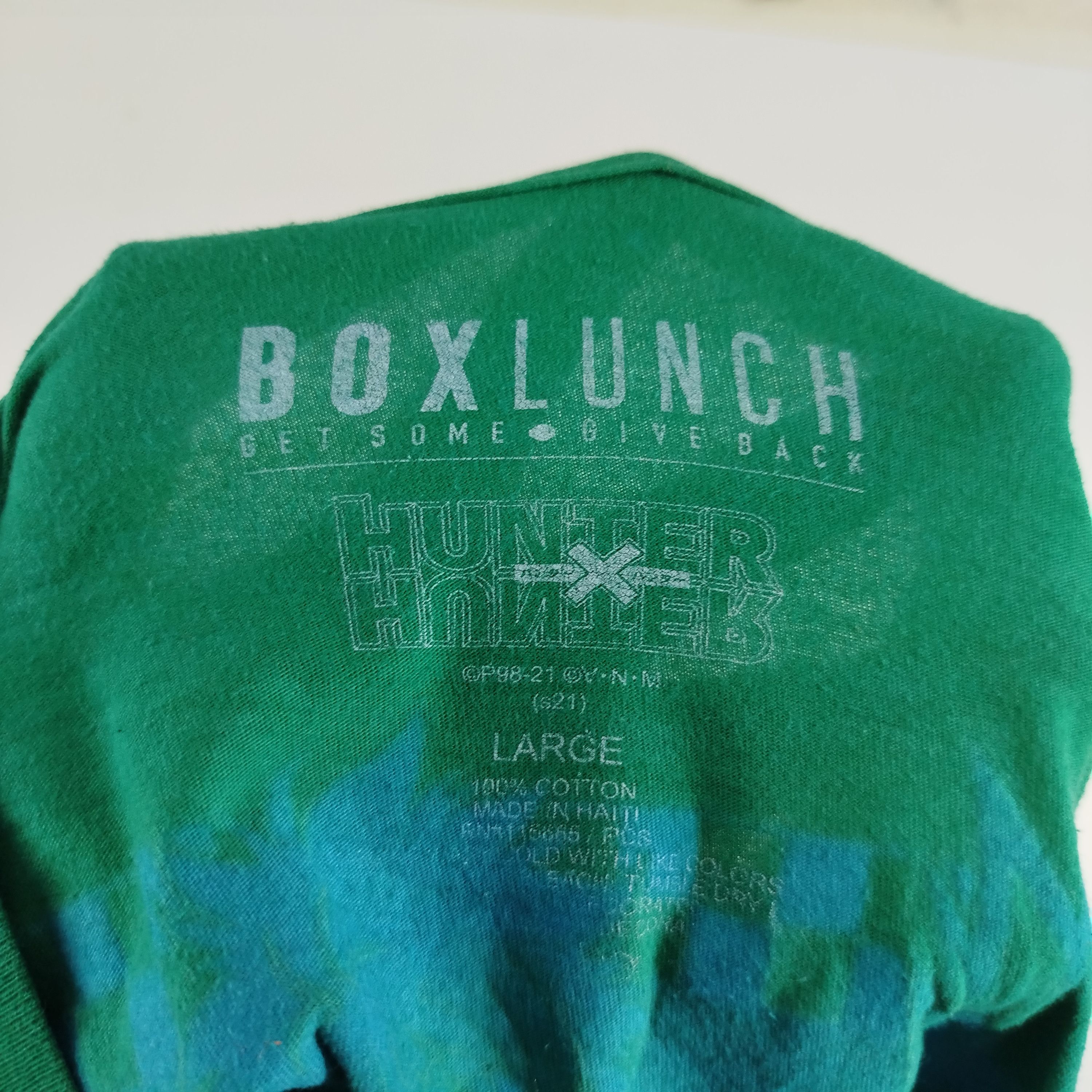 Anime × Vintage Vintage Hunter X Hunter Anime Movie Big Backhit Size US L / EU 52-54 / 3 - 8 Thumbnail