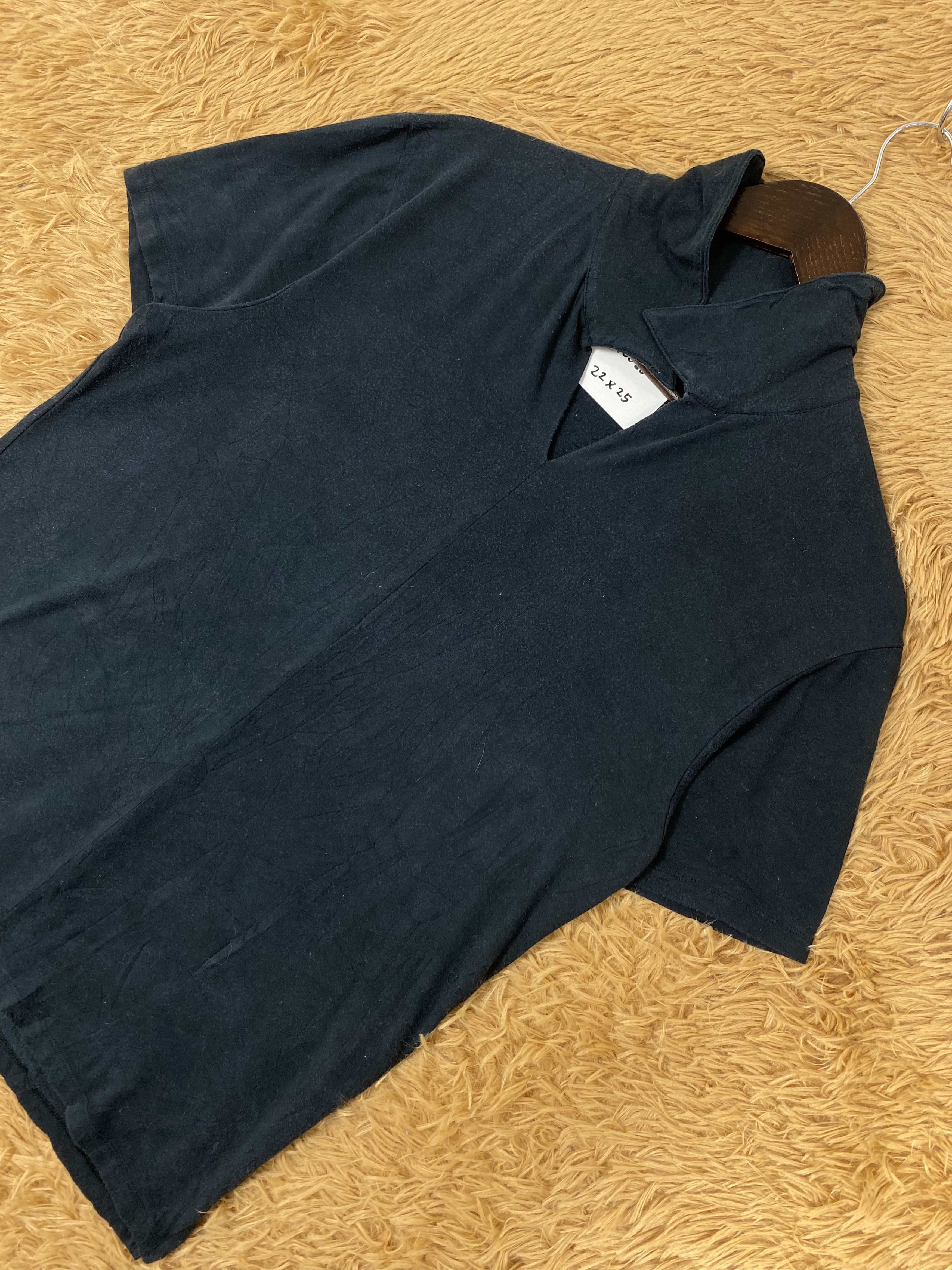 DKNY Vintage DKNY Faded Black T-Shirts PT0030 Size US M / EU 48-50 / 2 - 2 Thumbnail