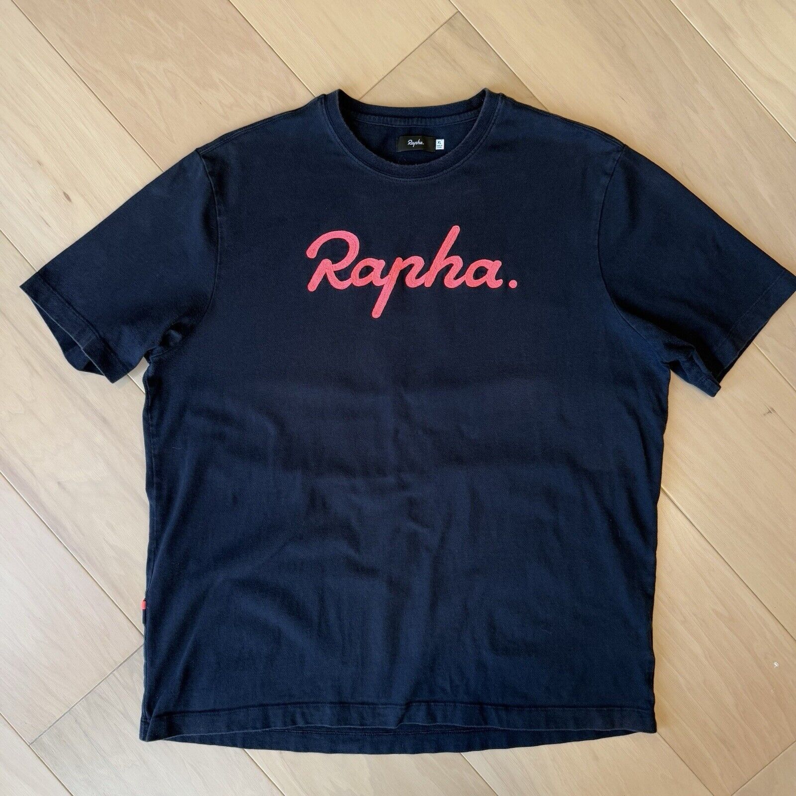 Rapha Rapha Logo Shirt XL Navy Pink Casual Sportswear Bicycle Size US XL / EU 56 / 4 - 2 Thumbnail