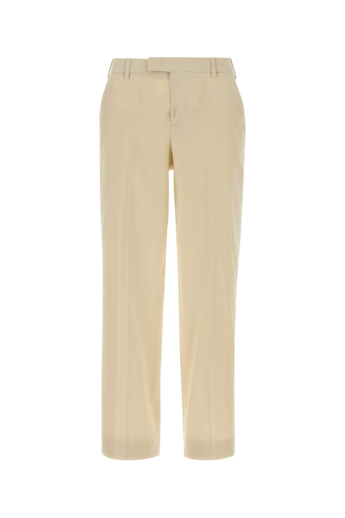 PT Torino Cream Cotton Emma Pant Size 30" / US 8 / IT 44 - 1 Thumbnail