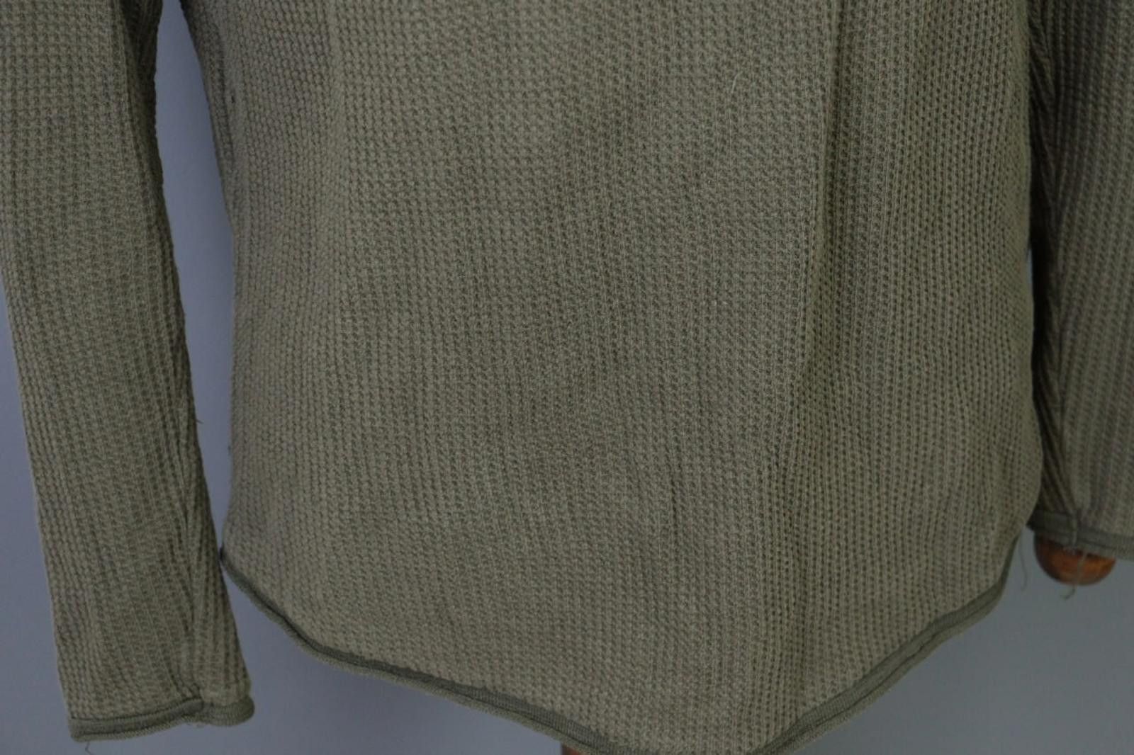 Z Zegna Z Zegna Khaki Waffle Knit Sweater Size US M / EU 48-50 / 2 - 7 Thumbnail